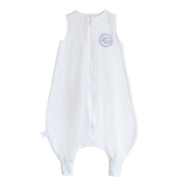 Saquito de dormir de verano con tela de muselina - Con pies