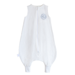 Saquito de dormir de verano con tela de muselina - Con pies