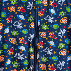 Saquito de dormir 2 en 1 reversible de flanel con interior algodón - Sin pies