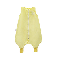 Saquito de dormir de verano con tela de algodón de camiseta - Con pies