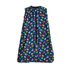 Saquito de dormir 2 en 1 reversible de flanel con interior algodón - Sin pies
