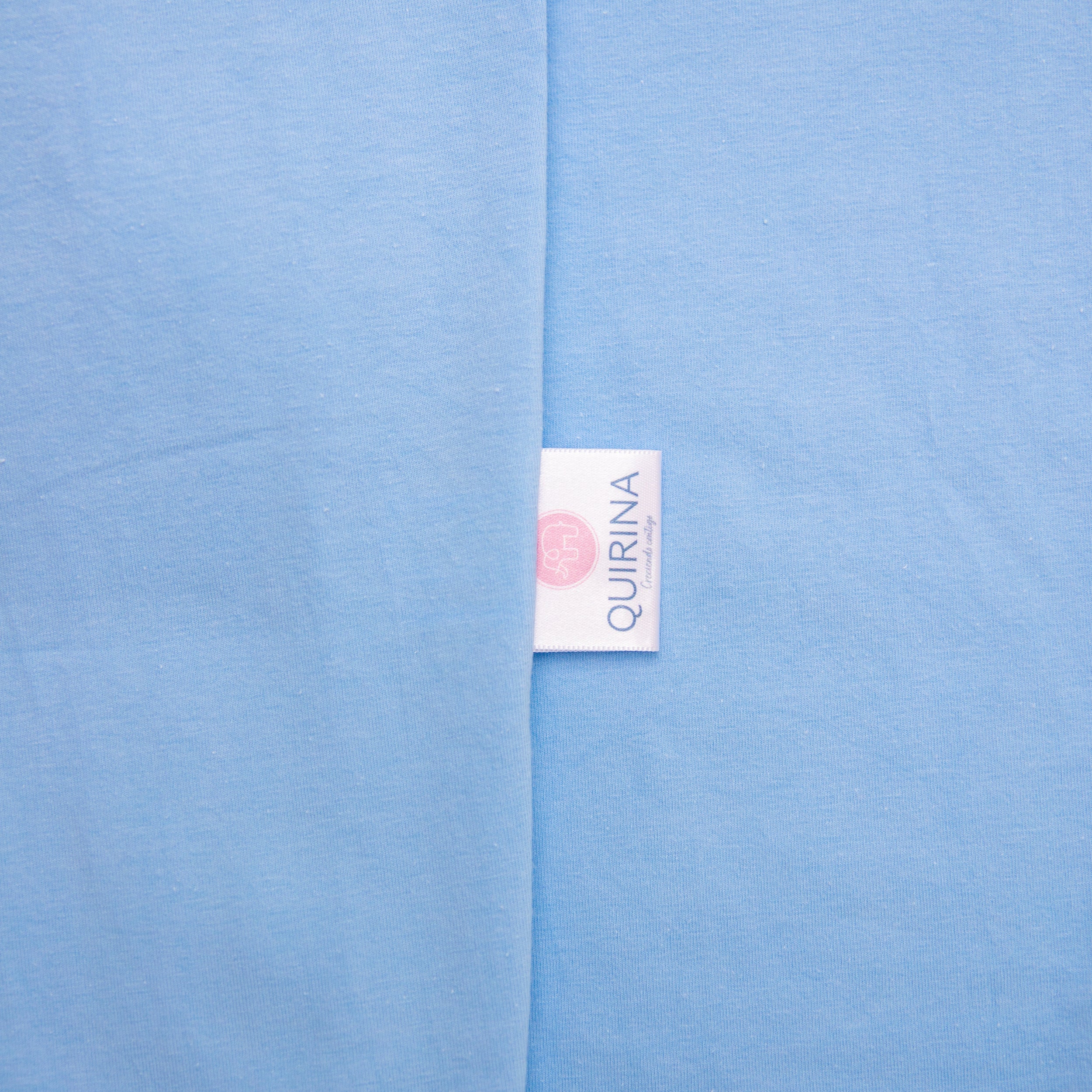 Saquito de dormir de verano con tela de algodón de camiseta - Con pies