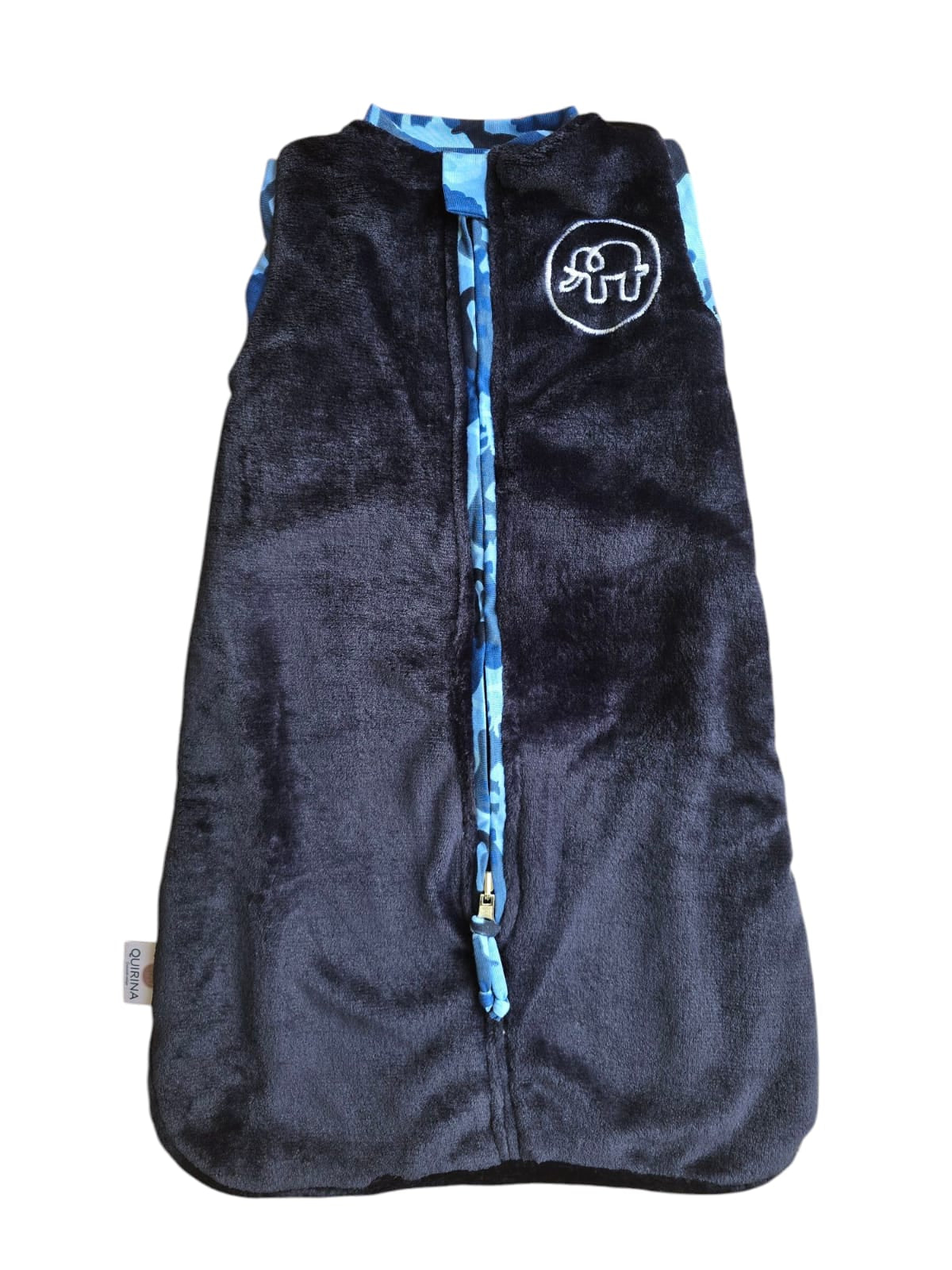 Saquito de dormir 2 en 1 reversible de flanel con interior algodón - Sin pies