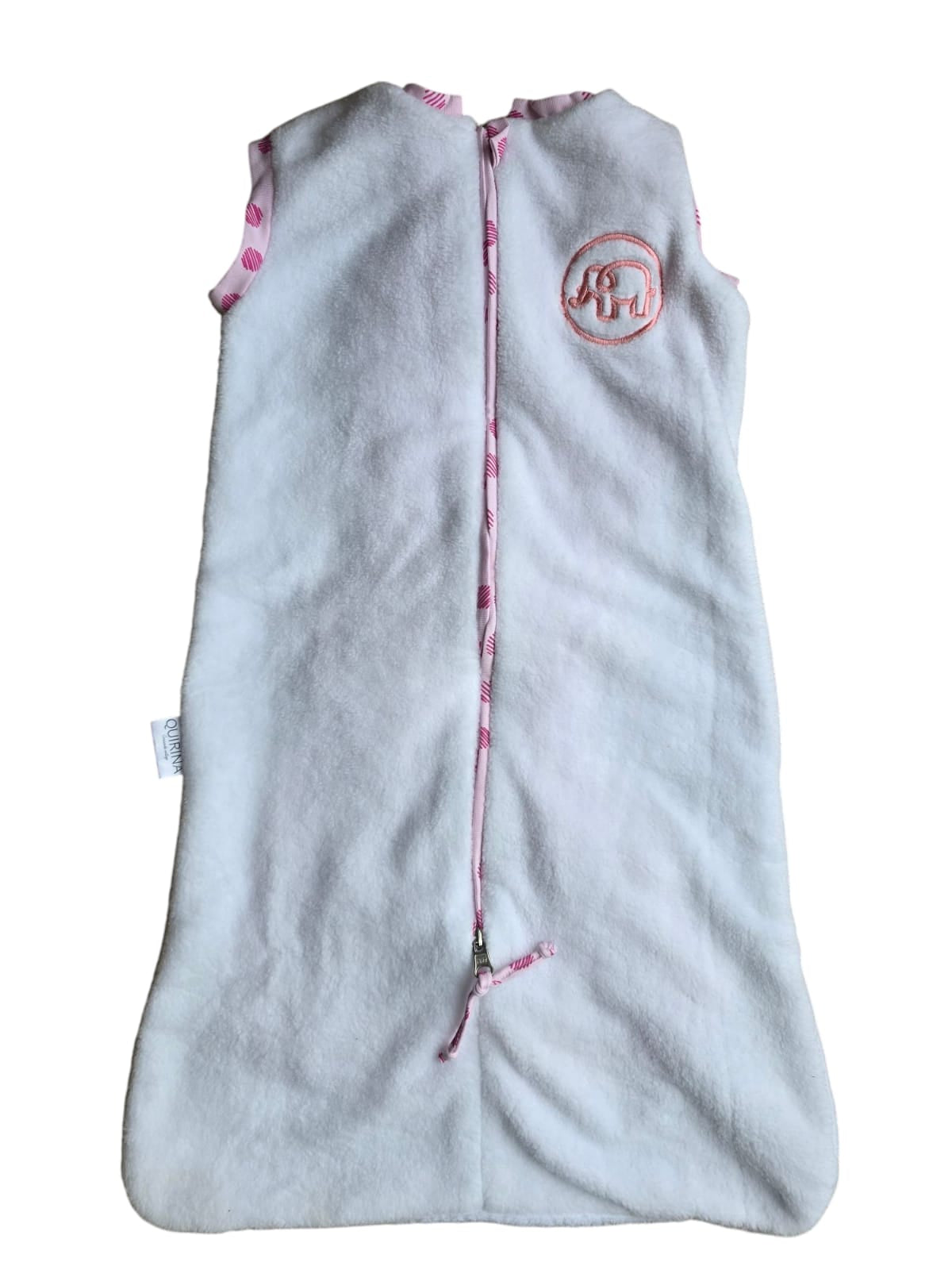 Saquito de dormir 2 en 1 reversible de flanel con interior algodón - Sin pies