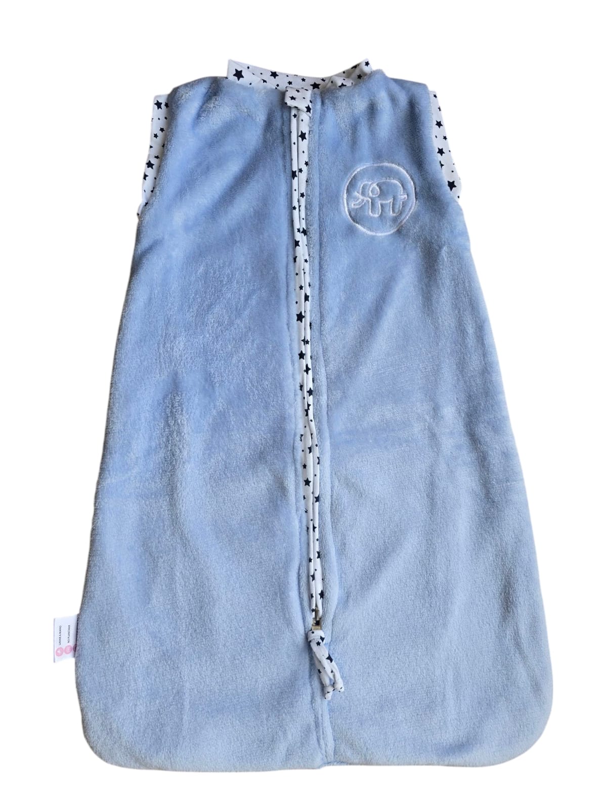 Saquito de dormir 2 en 1 reversible de flanel con interior algodón - Sin pies